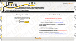 Desktop Screenshot of moodle.pg.utfpr.edu.br